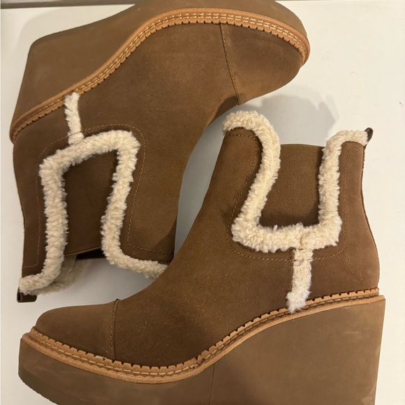 Sam Edelman Women's Reagan Wedge Booties - Picture 7 of 8